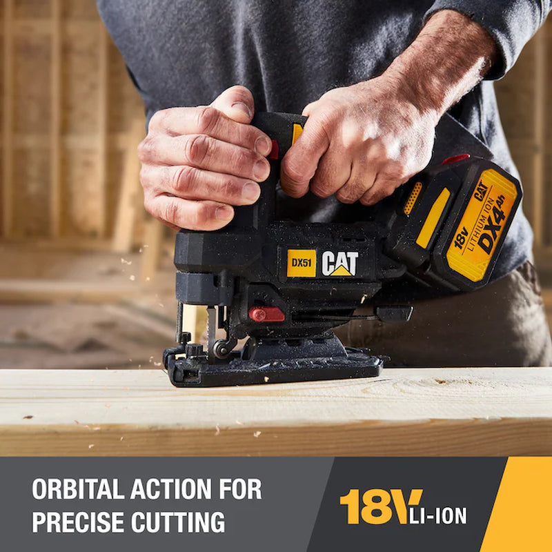 18-Volt Brushless Variable Speed Keyless Cordless Jigsaw (Battery Not Included)