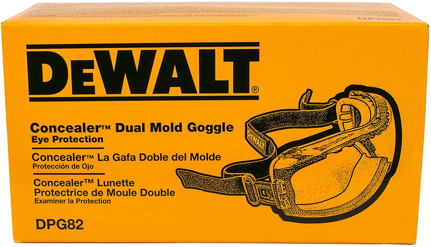 DPG82-21 Smoke Anti-Fog Concealer Safety Goggles