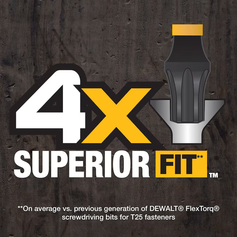 Flextorq 1/4-In X 2-In Torx Impact Driver Bit