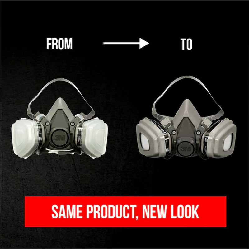 Grey Reusable P95 Medium Multi-Purpose Half Face Respirator