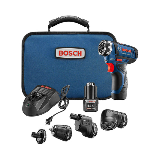 12V Cordless Electric Drill Power Tool Set 2Ah, 5 Pack