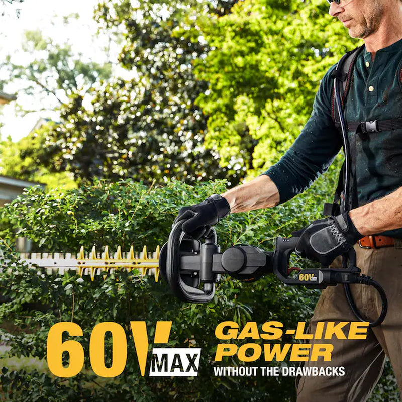 60-Volt Max 25-In Battery Hedge Trimmer 2 Ah Battery Included , Charger Included