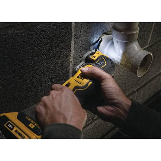 20V MAX* XR® BRUSHLESS CORDLESS 3-SPEED OSCILLATING MULTI-TOOL (TOOL ONLY)