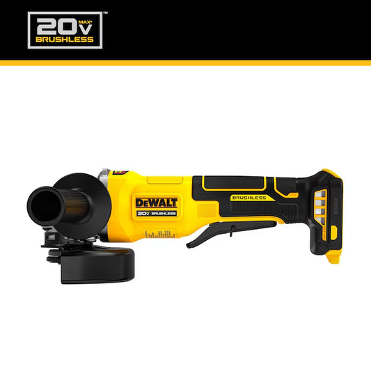 4.5-In 20-Volt Max Paddle Switch Brushless Cordless Angle Grinder