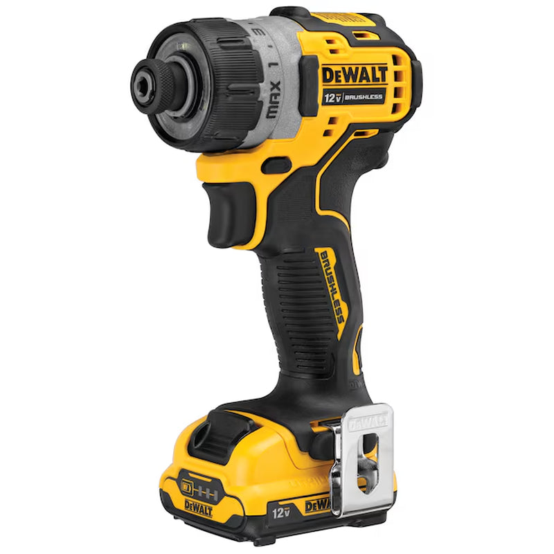 XTREME 12-Volt Max Brushless 1/4-In Cordless Screwdriver (Battery Included and Charger Included)