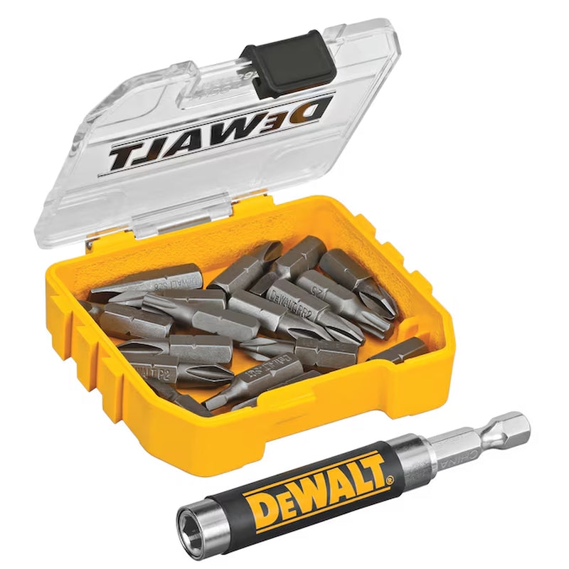 18 -Pack Magnetic Screwdriving Bit Drive Guide Set