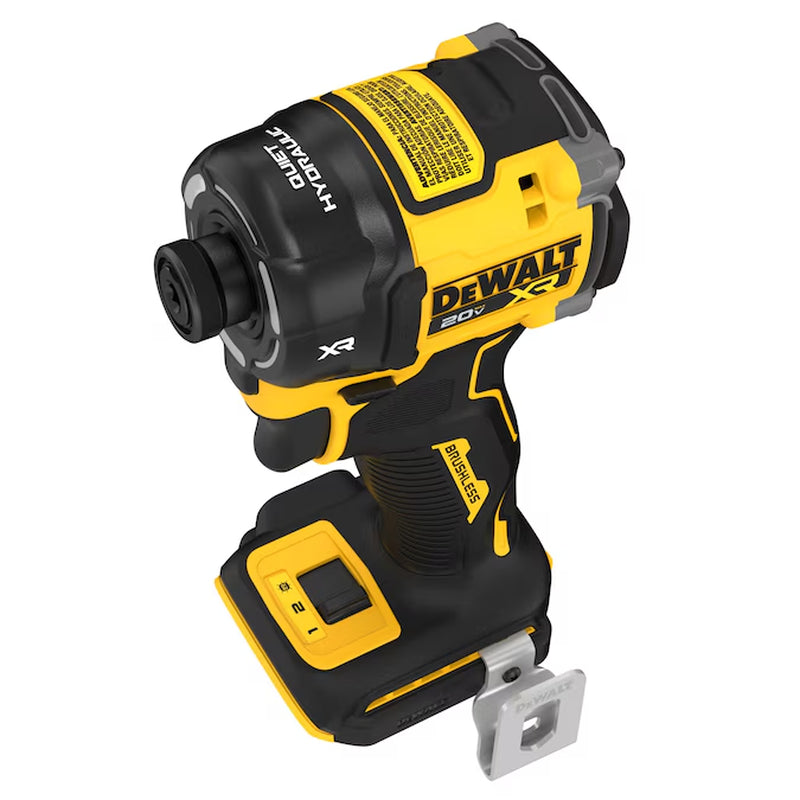 XR Quiet Hydraulic 20-Volt Max 1/4-In Brushless Cordless Impact Driver (Battery Not Included and Charger Not Included )