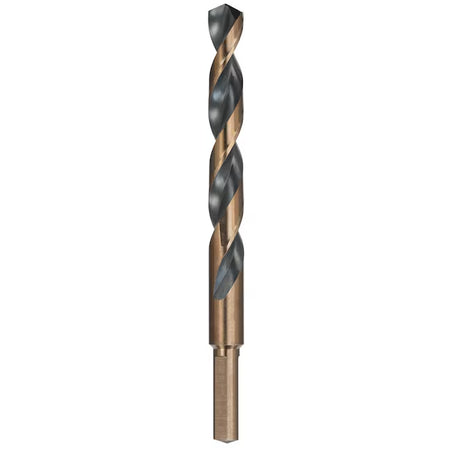 1/2-In X 6-1/8-In Black and Gold Coated HSS Jobber Length Twist Drill Bit