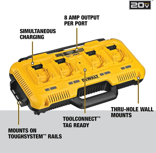 DCB104 20V Power Tool Charger for Flexvolt Batteries