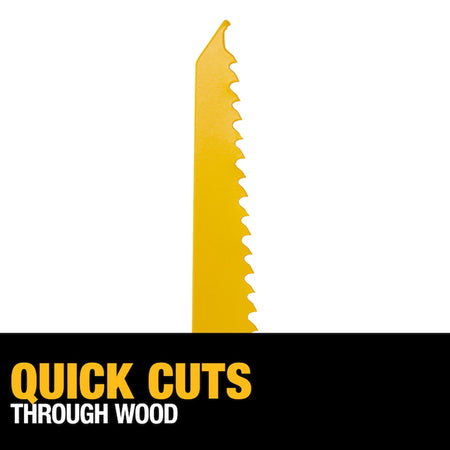 Bi-Metal 6-In 6 TPI Wood Cutting Reciprocating Saw Blade