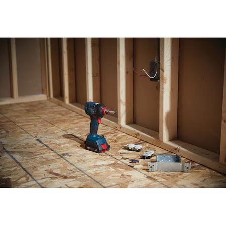 Two-In-One 18-Volt 1/4-In 1/2-In Brushless Cordless Impact Driver (Battery Included and Charger Included and Soft Bag Included)