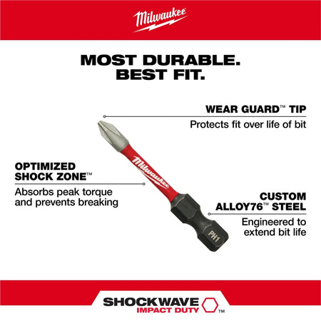48-32-4094 SHOCKWAVE 80PC Impact Duty Driver Bit Set