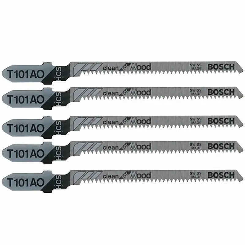 3-1/4-In 20 TPI T-Shank High-Carbon Steel Jigsaw Blade Set ( 5 -Pack )