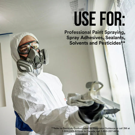 Grey Reusable P95 Medium Multi-Purpose Half Face Respirator
