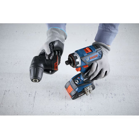 18-Volt 1/2-In Keyless Brushless Right Angle Cordless Drill 1 -Batteries Included (Soft Bag Included)