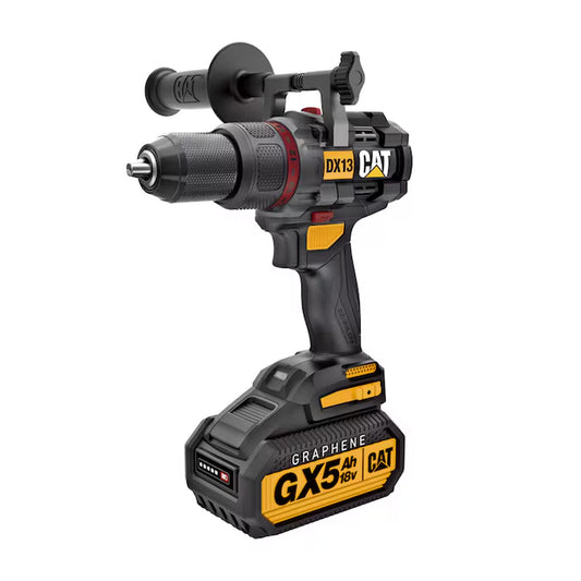 1/2-In 18-Volt Variable Speed Brushless Cordless Hammer Drill 1 -Batteries