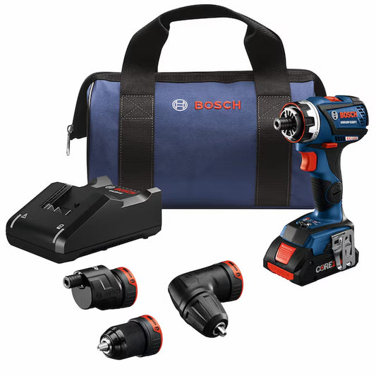 18-Volt 1/2-In Keyless Brushless Right Angle Cordless Drill 1 -Batteries Included (Soft Bag Included)