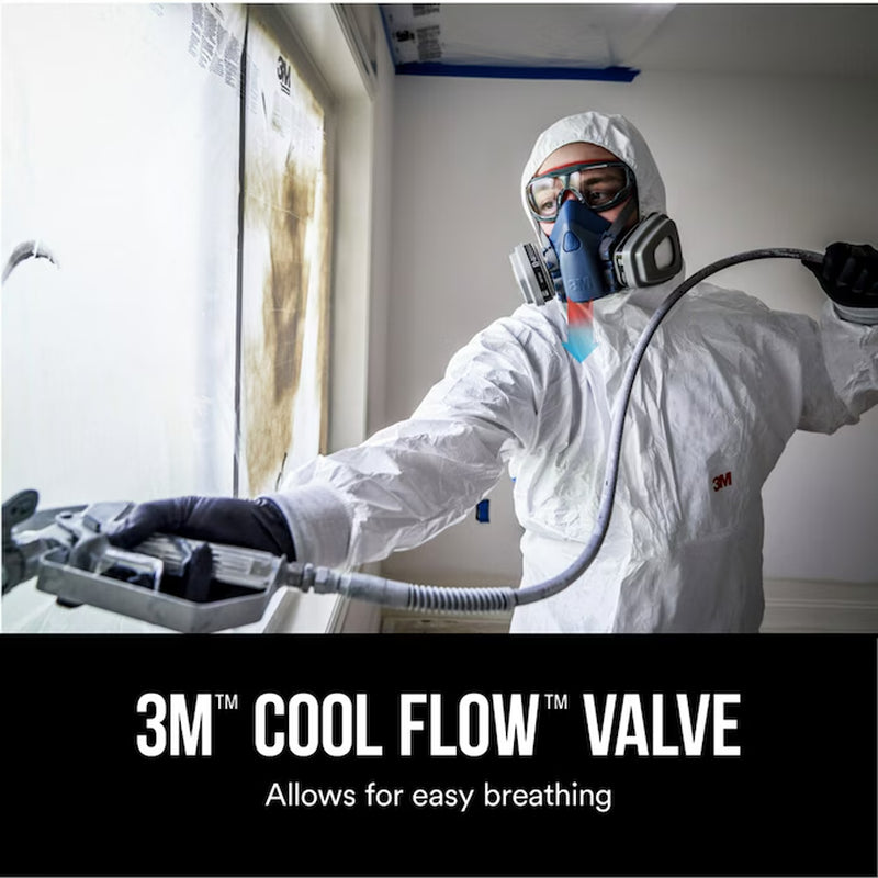 Blue Reusable P95 Medium Multi-Purpose Half Face Respirator