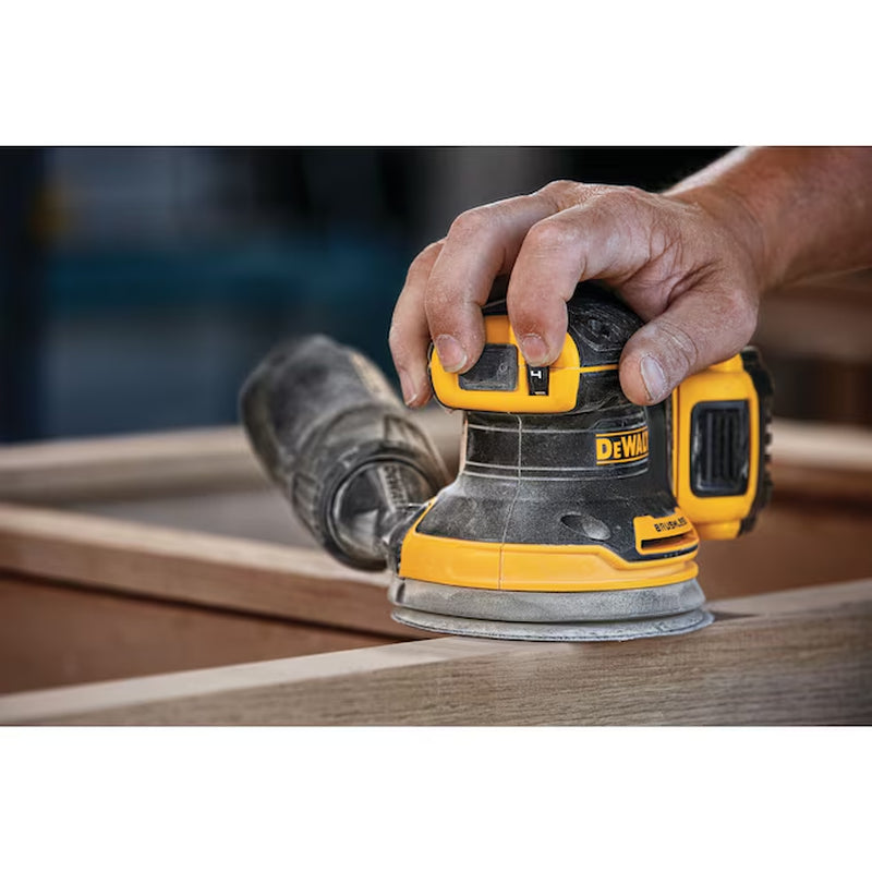 XR 20-Volt Brushless Variable Speed Random Orbital Cordless Sander with Dust Management