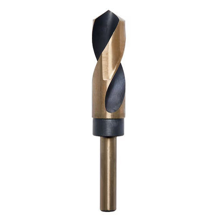 1-In X 6-In Black and Gold Coated HSS Silver Deming Twist Drill Bit
