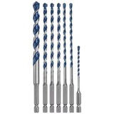 Blue Xtreme 1/2-In X 6-In Carbide Masonry Drill Bit for Hammer Drill