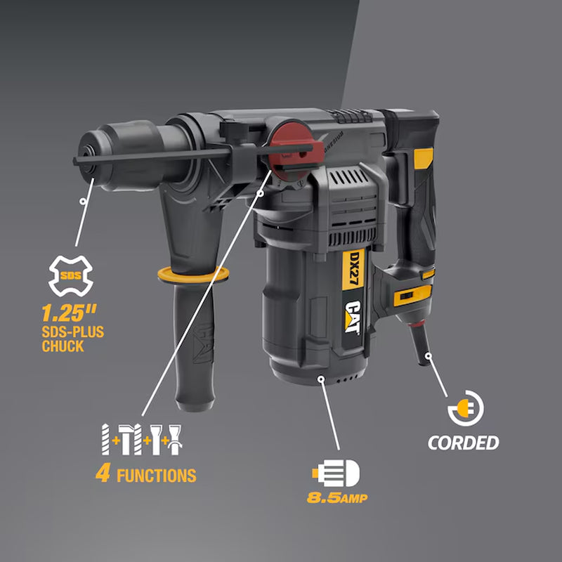 12.5 -Amp Sds-Plus Sds-Max Variable Speed Rotary Hammer Drill