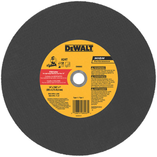 14"X1" Stud Chop Saw Whl (Lt)