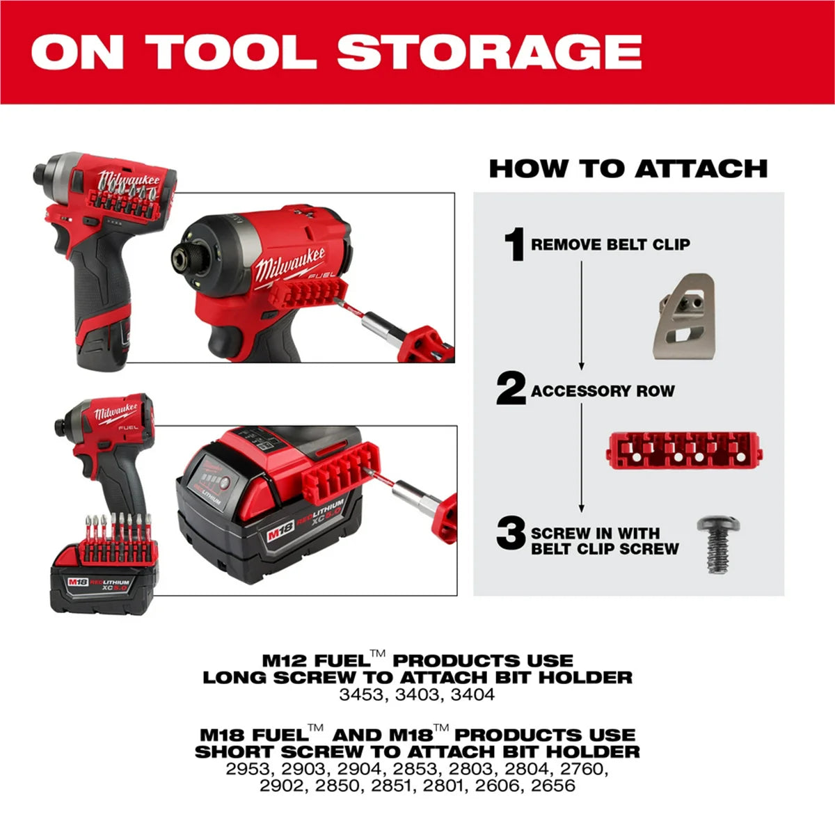 48-32-4094 SHOCKWAVE 80PC Impact Duty Driver Bit Set