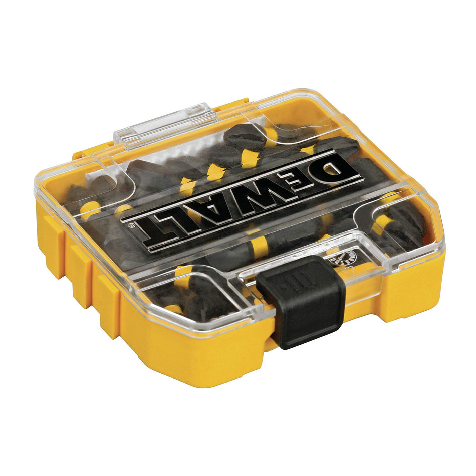 DEWALT DWA1PH2IR30 FlexTorq Phillips Impact Driver Bit Set – 1/4" x 1", 30-Piece, ToughCase+ Compatible
